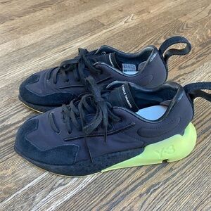 Adidas Y-3 Yohji Yamamoto Orisan Black Frozen Yellow size 4.5